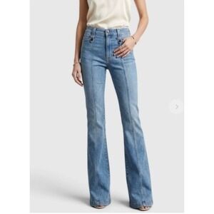 Veronica Beard Light Blue Flare Jeans